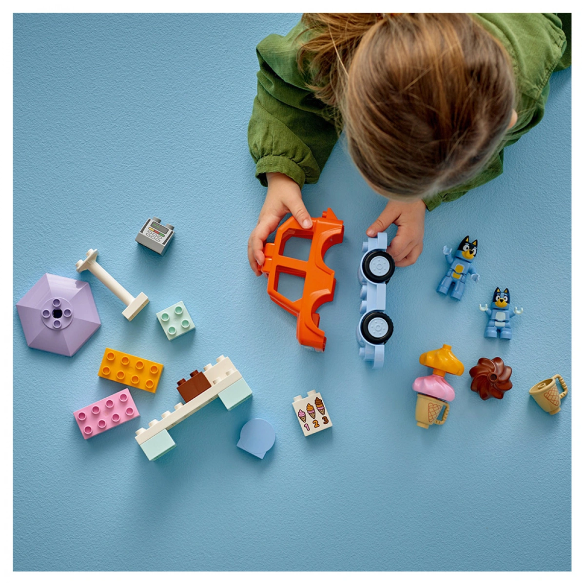 LEGO ICE CREAM TRIP WITH BLUEY 10458