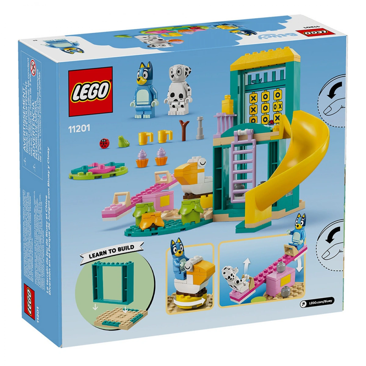 LEGO PLAYGROUND FUN WITH BLUEY AND CHLOE 11201