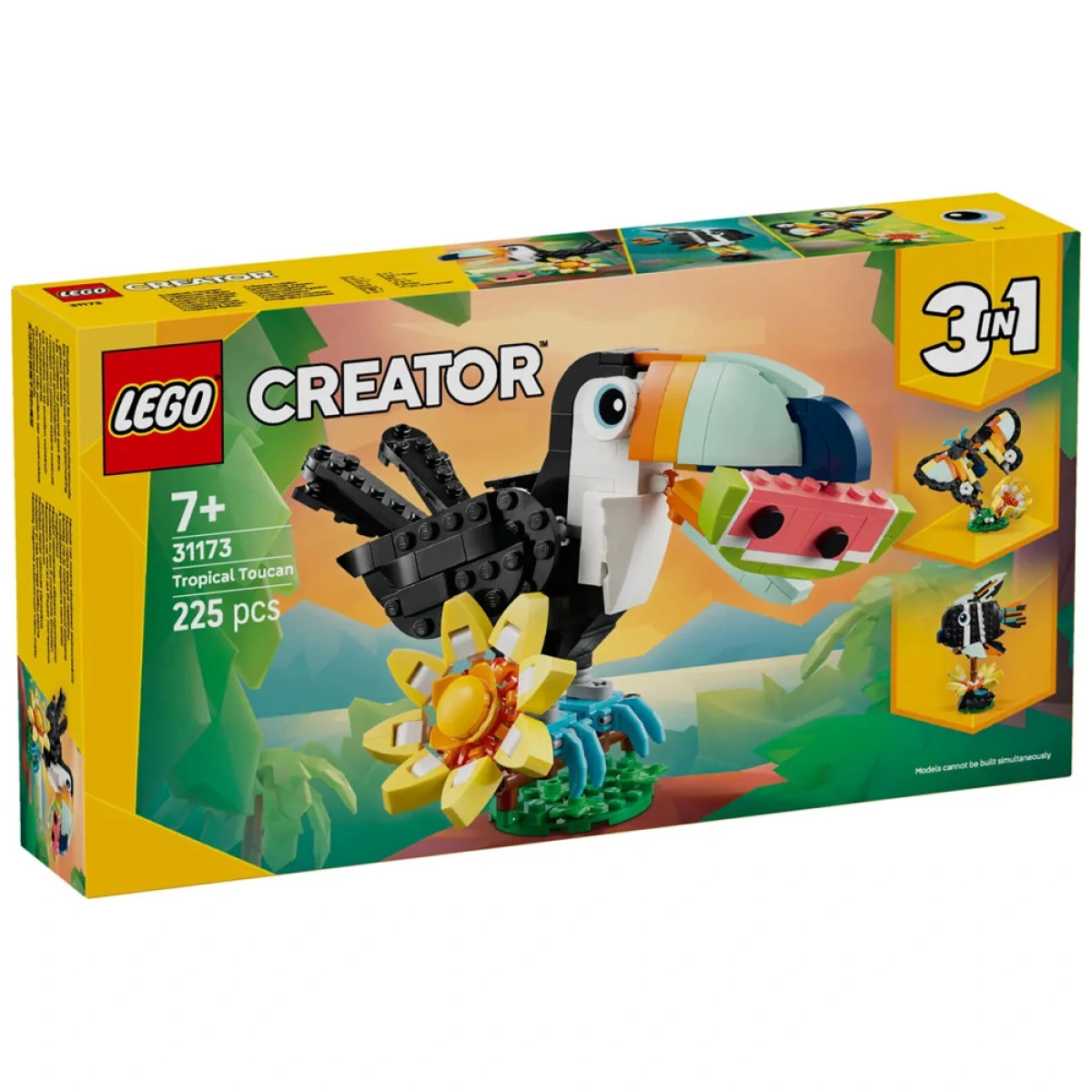LEGO WILD ANIMALS:TROPICAL TOUCAN NO 31173