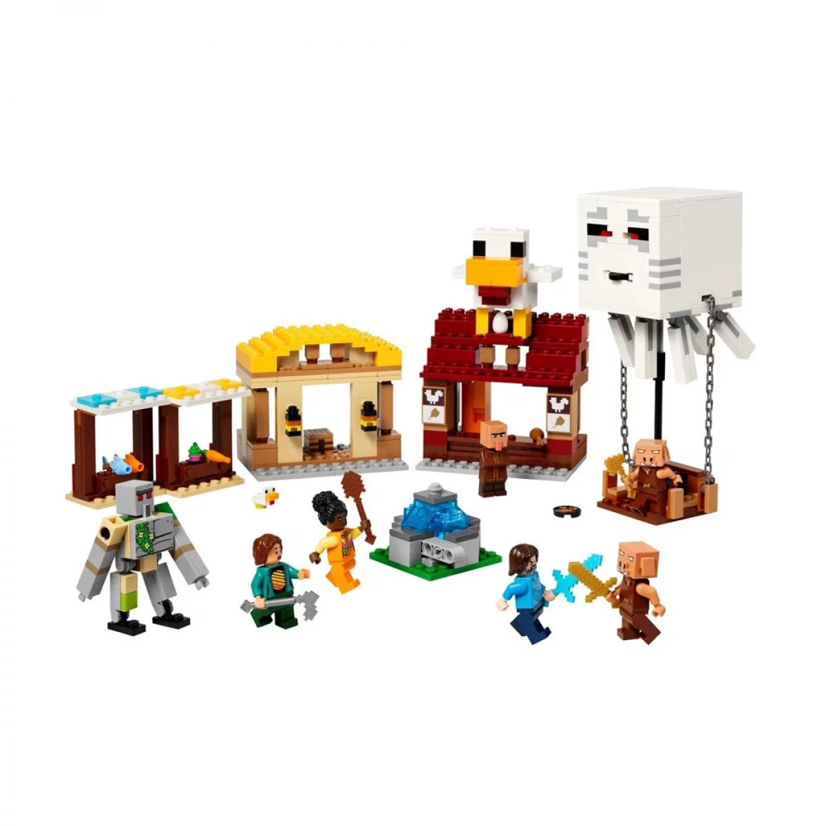 LEGO THE GHAST BALLOON VILLAGE ATTACK 21273