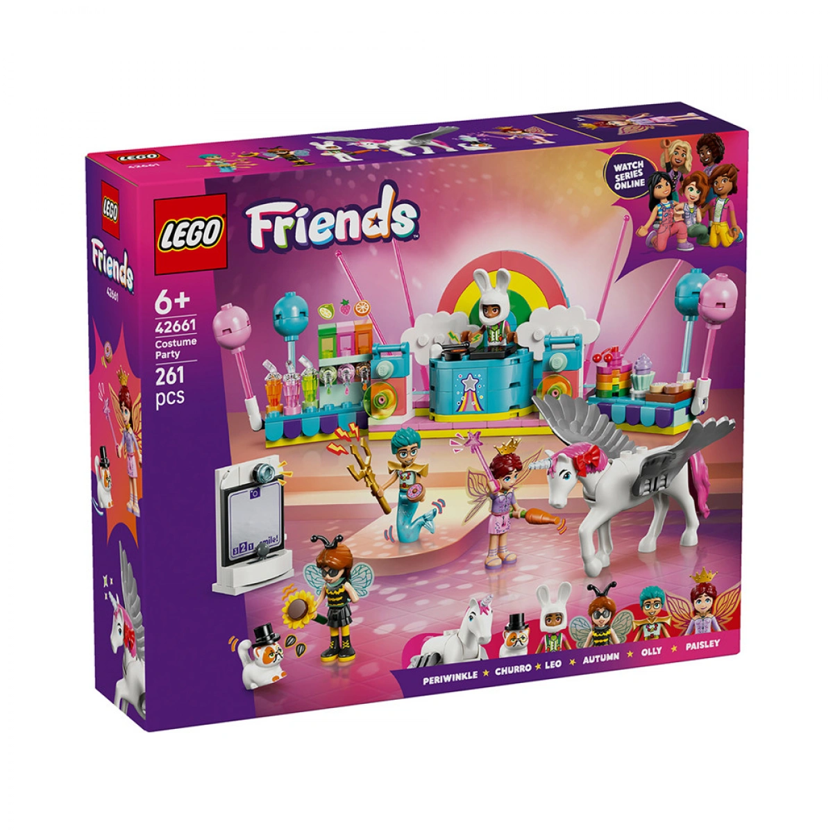 LEGO COSTUME PARTY WITH UNICORN & FAIRY 42661
