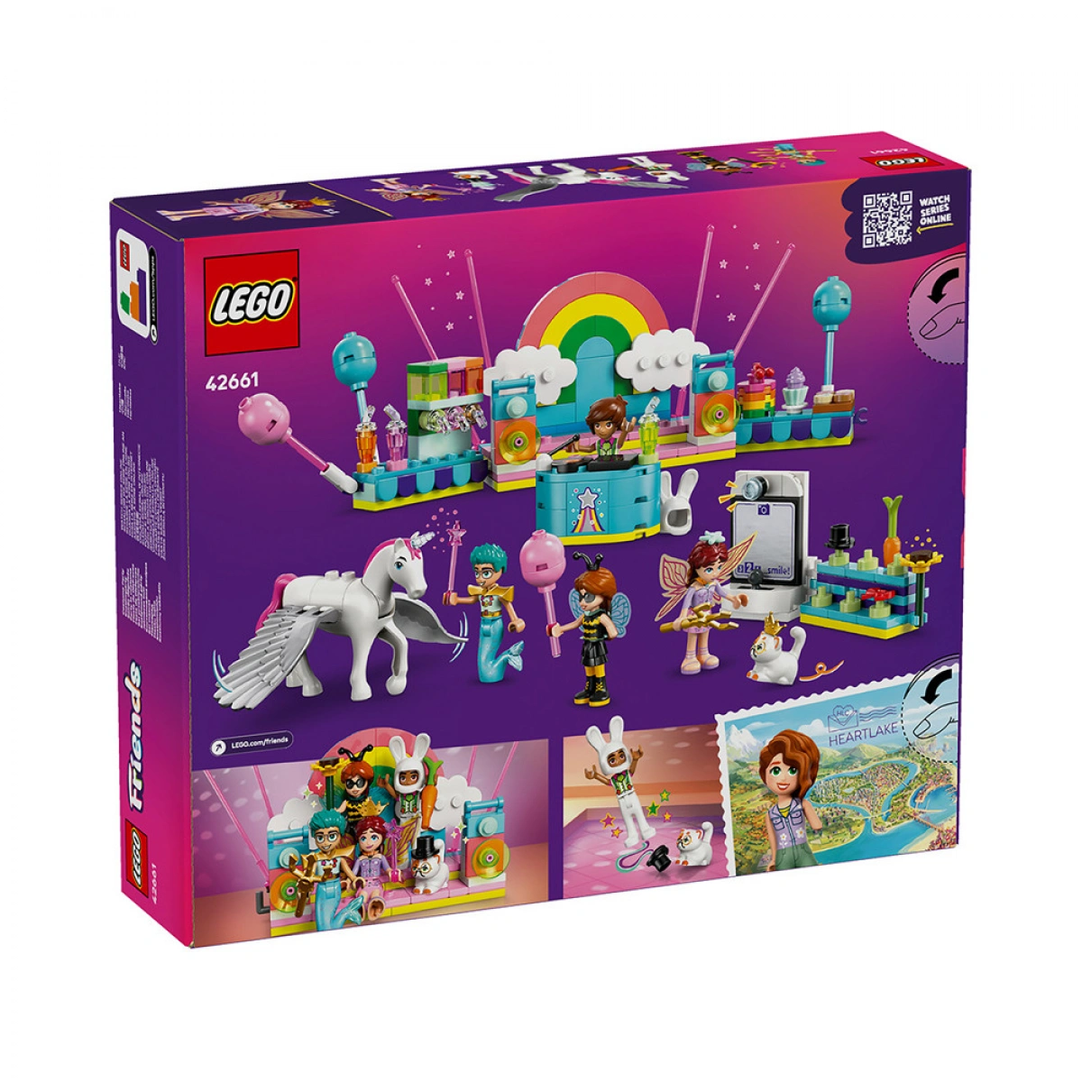 LEGO COSTUME PARTY WITH UNICORN & FAIRY 42661