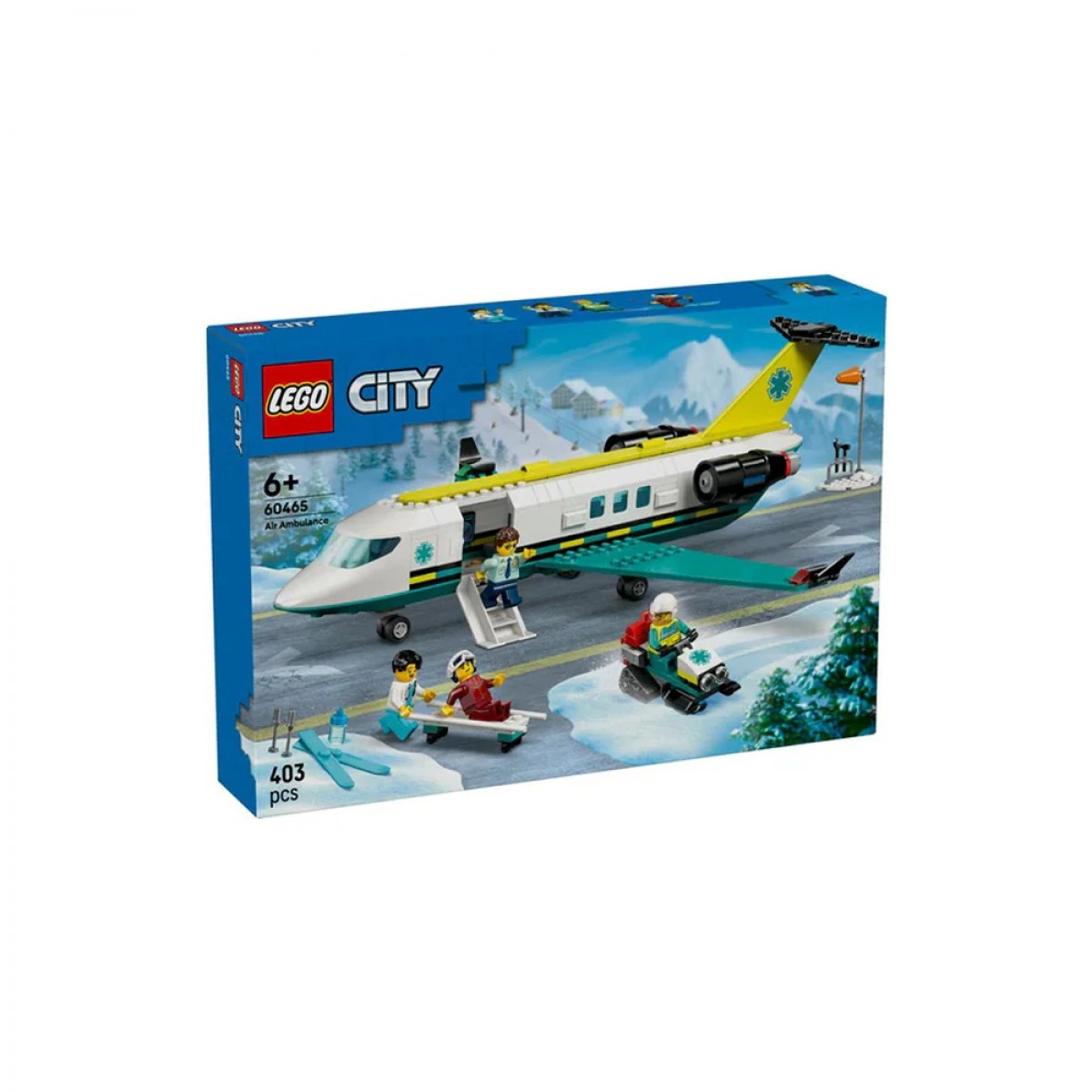 Lego-LEGO EMERGENCY AIR AMBULANCE AIRPLANE 60465(60465) | lampridis.gr