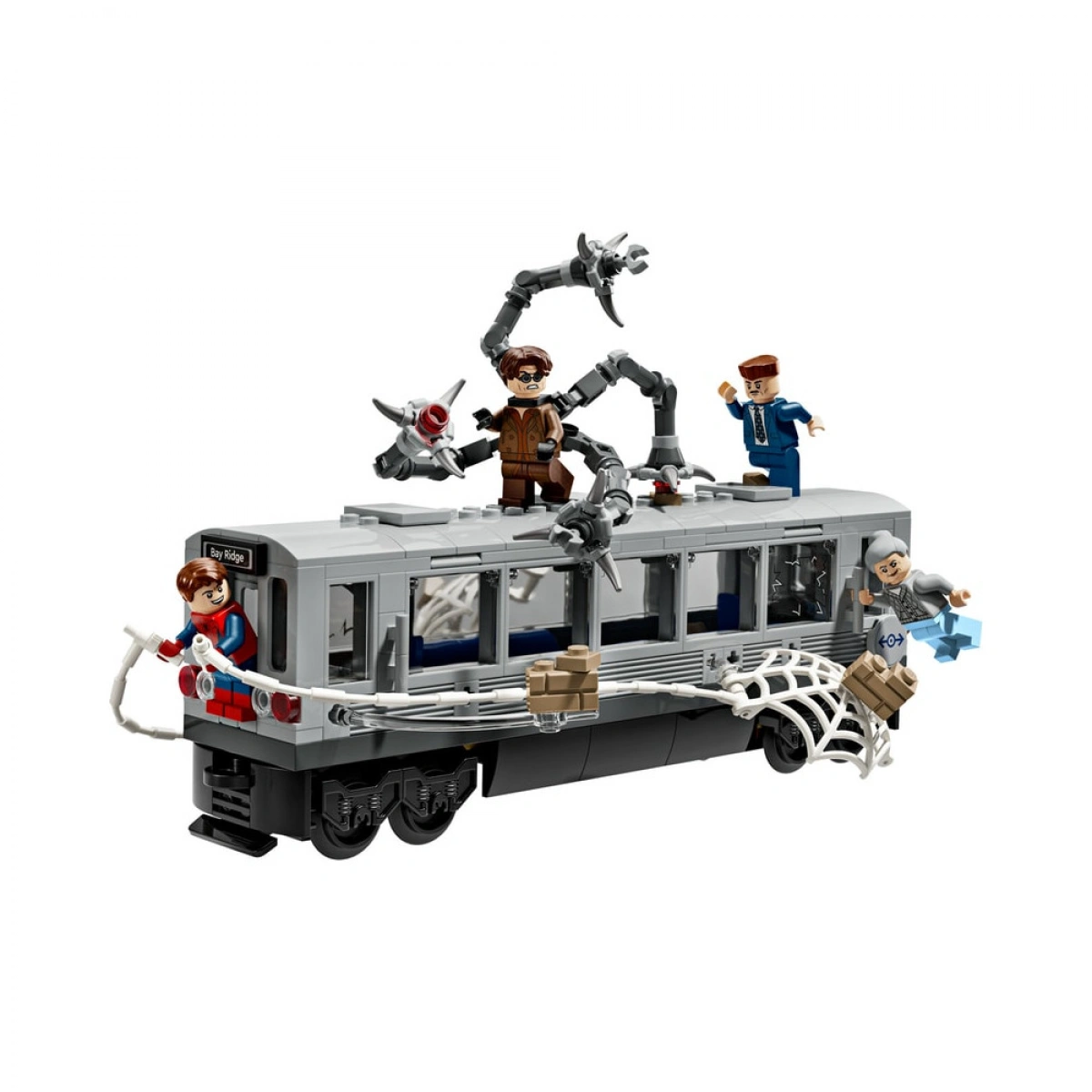 LEGO SPIDER-MAN VS.DOCK OCK SUBWAY TRAIN SCENE 76321