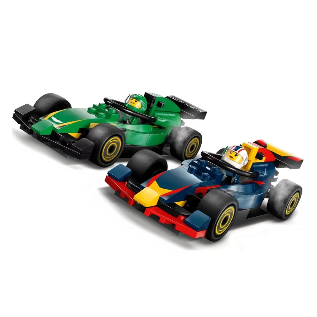 LEGO F1 TRUCK WITH RB20 & AMR24 CARS 60445