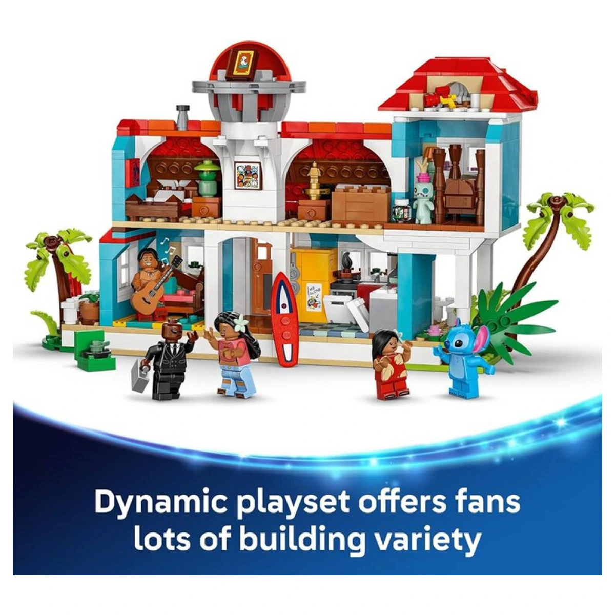 LEGO LILO AND STITCH BEACH HOUSE 43268