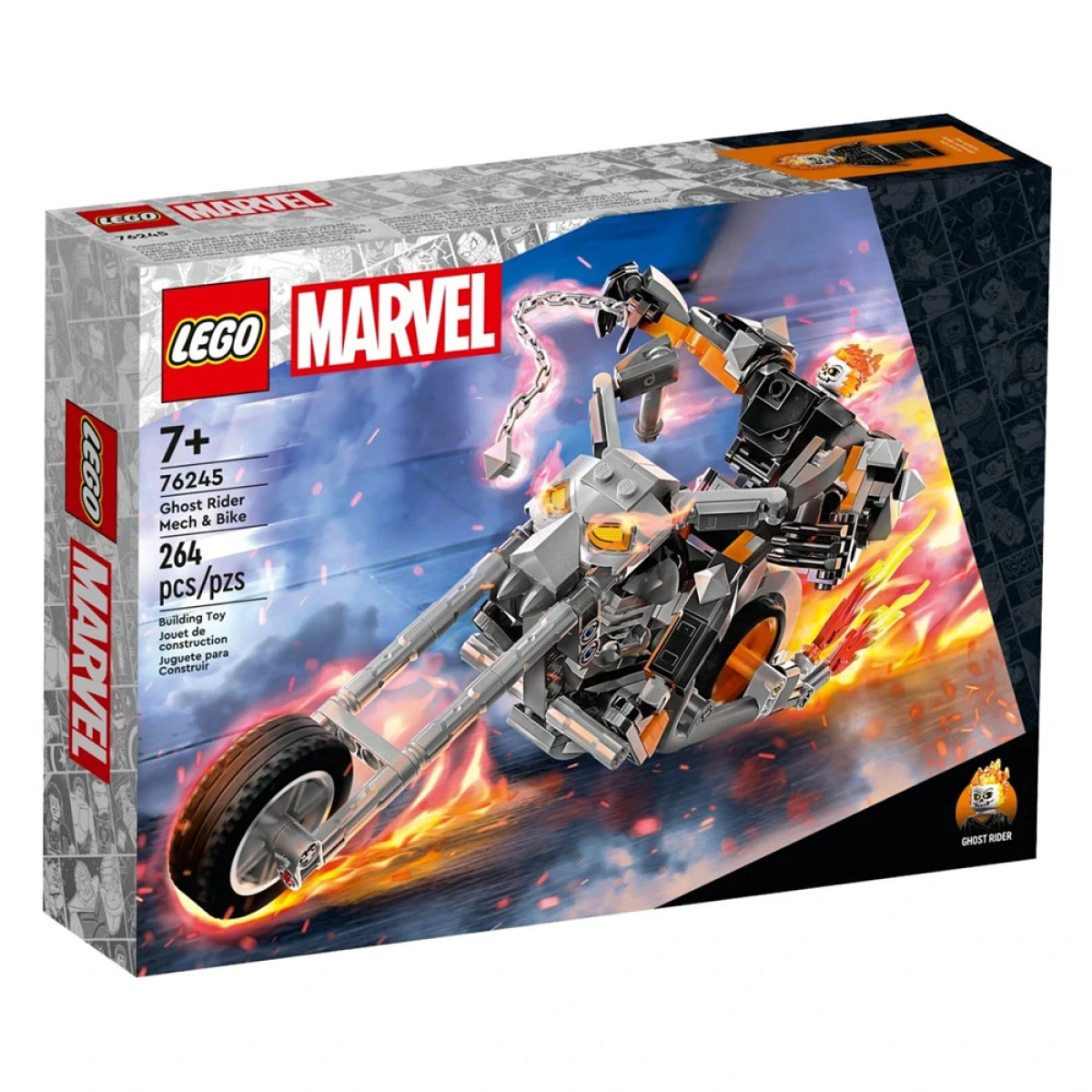 Ghost Rider Lego Lego-LEGO GHOST RIDER MECH & BIKE 76245(76245) | lampridis.gr