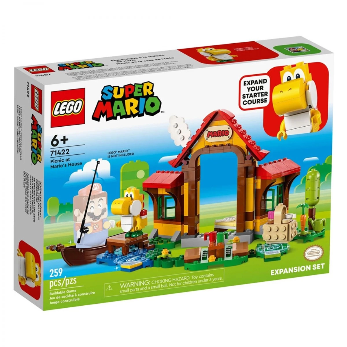 LEGO PICNIC AT MARIO`S HOUSE EXPANSION SET 71422