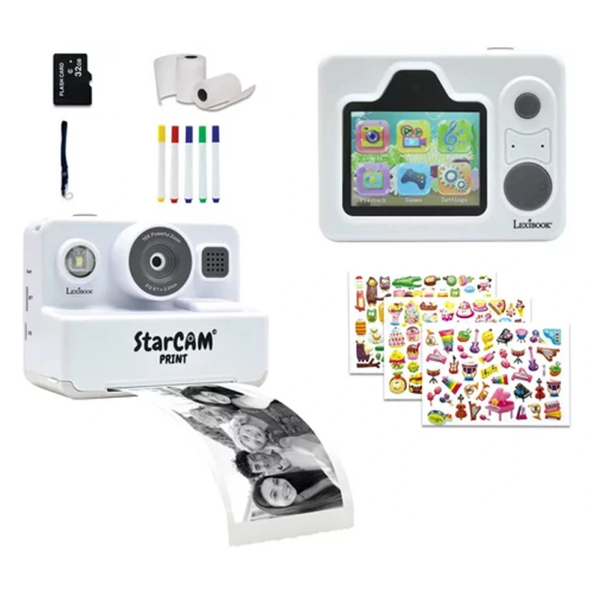 LEXIBOOK STARCAM PRINT CLASSIC DJ160