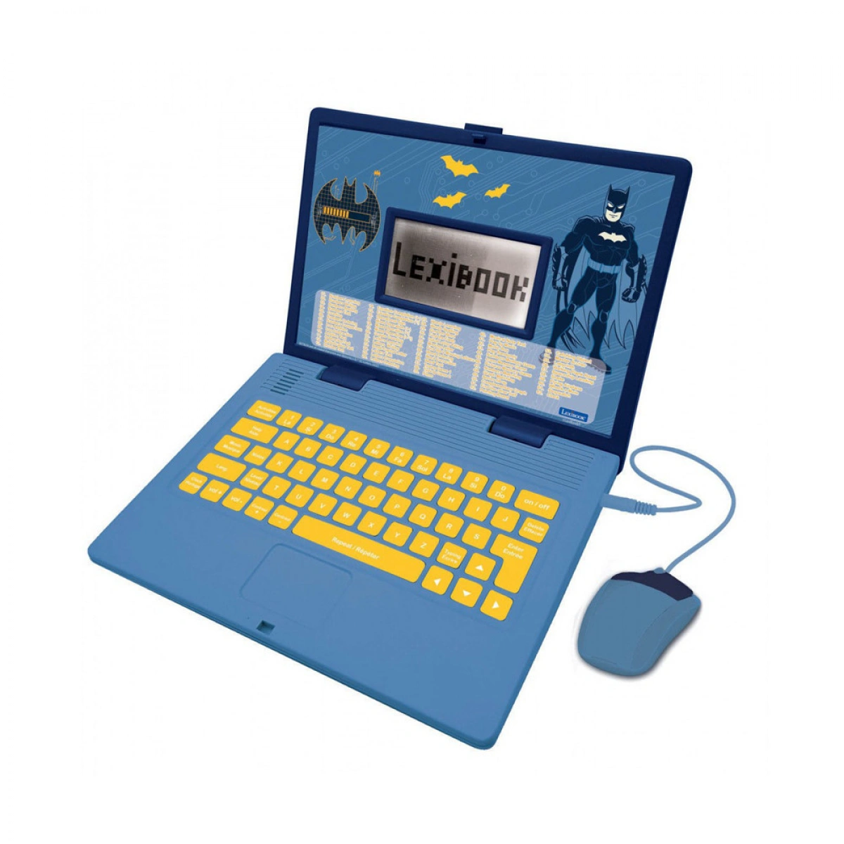LEXIBOOK ΕΚΠΑΙΔΕΥΤΙΚΟ ΔΙΓΛΩΣΣΟ LAPTOP - BATMAN JC598BATI8