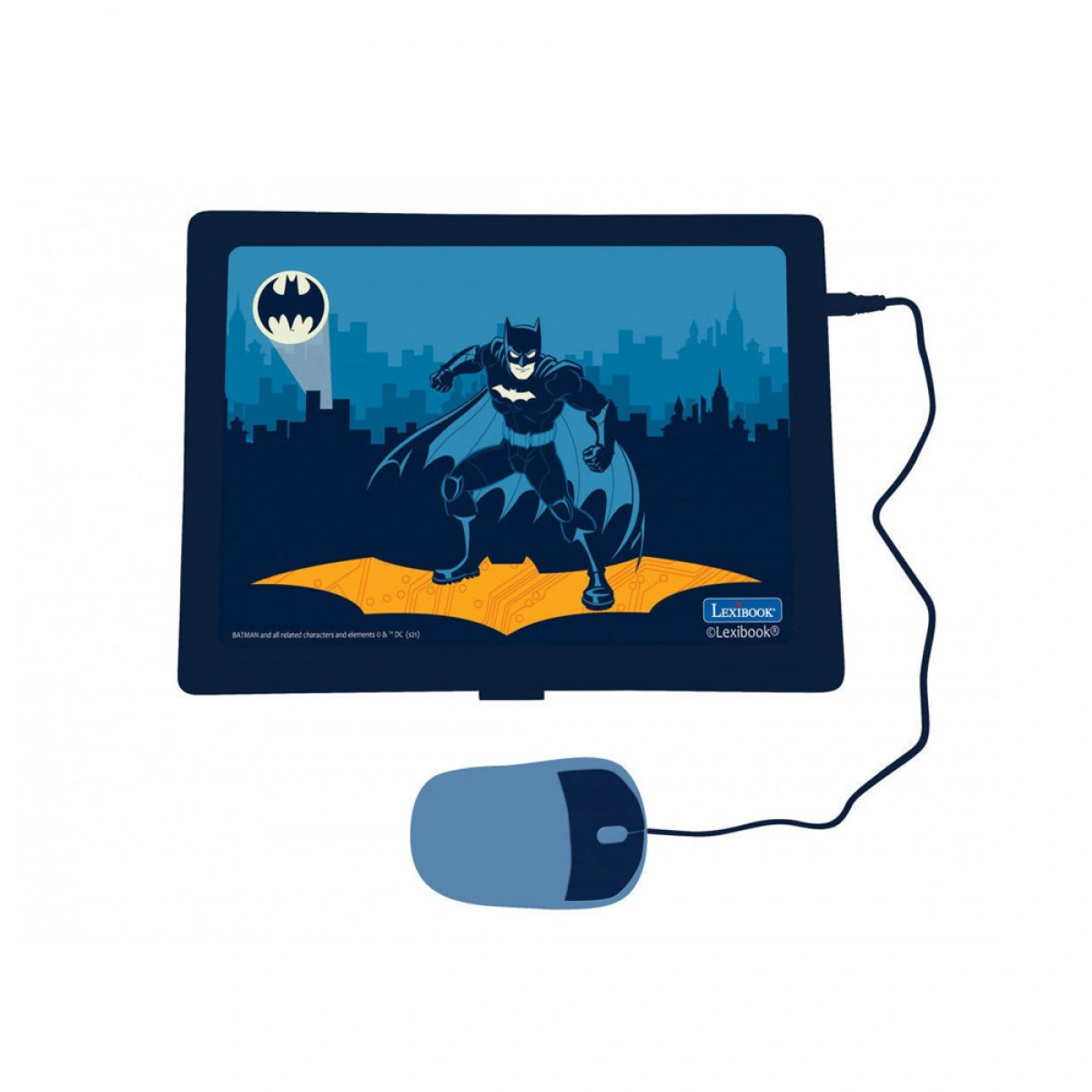 LEXIBOOK ΕΚΠΑΙΔΕΥΤΙΚΟ ΔΙΓΛΩΣΣΟ LAPTOP - BATMAN JC598BATI8
