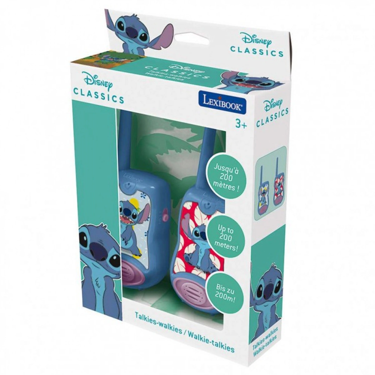 LEXIBOOK WALKIE TALKIES STITCH TW12D