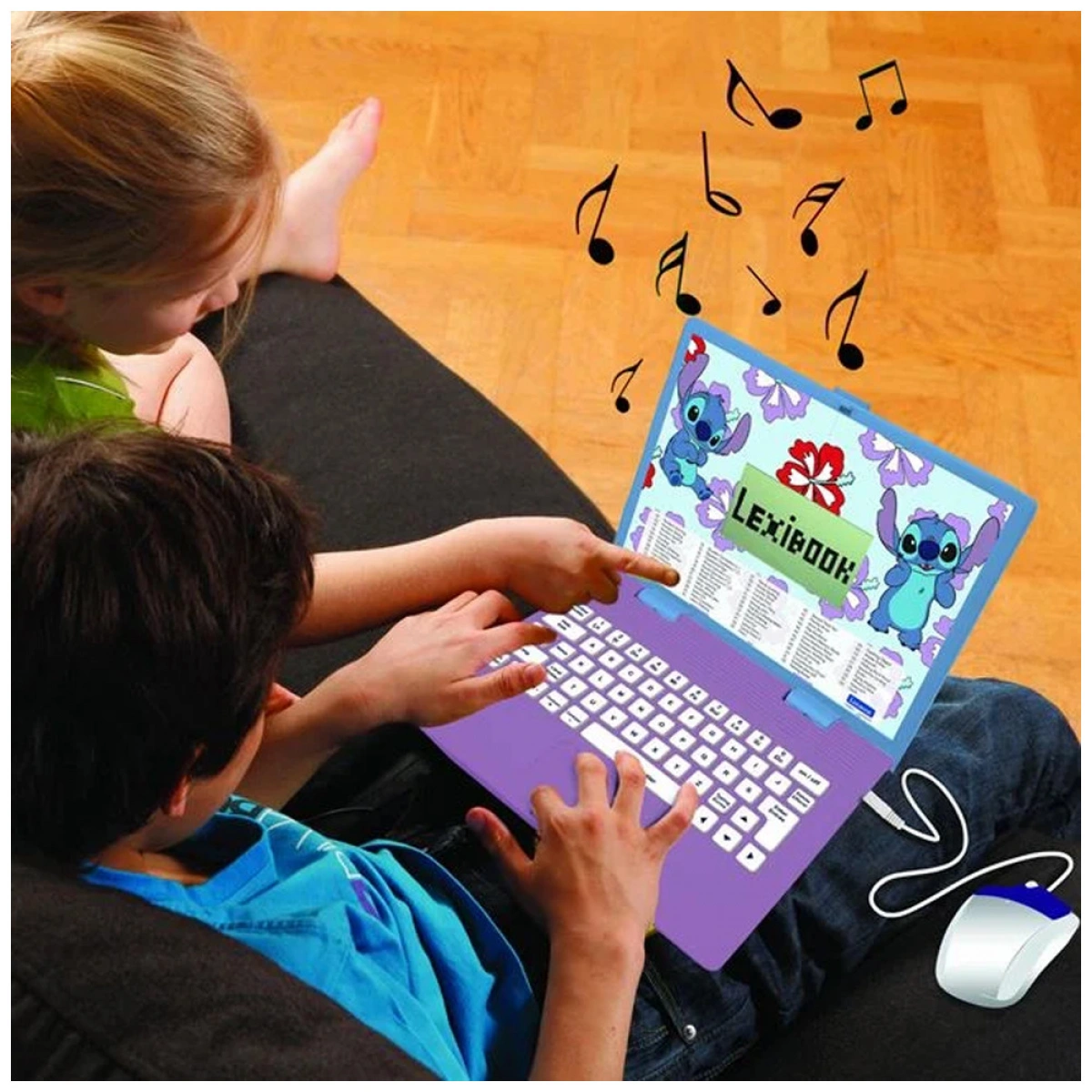 LEXIBOOK ΕΚΠΑΙΔΕΥΤΙΚΟ ΔΙΓΛΩΣΣΟ LAPTOP STITCH JC598DI8