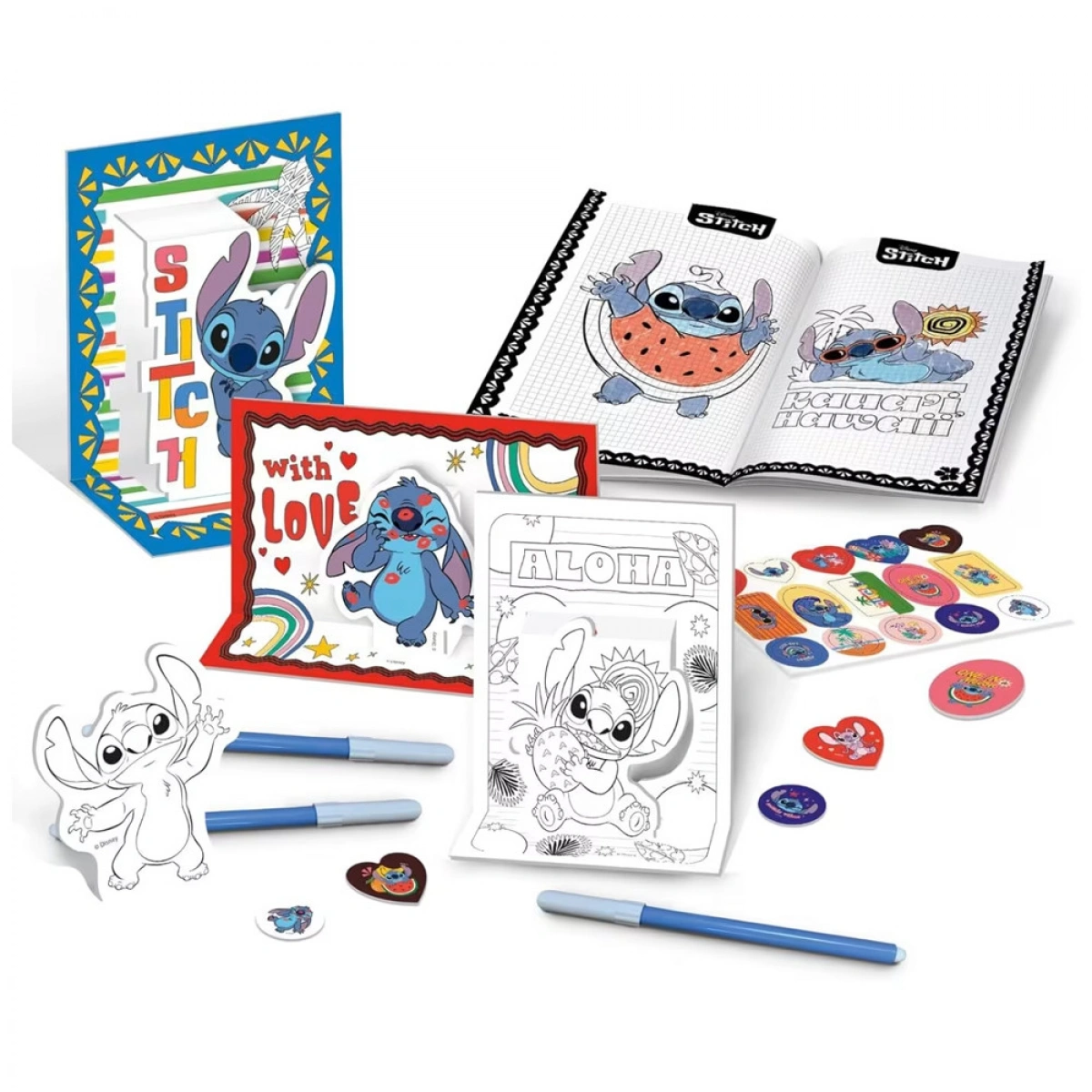 LEXIBOOK DISNEY STITCH ΣΑΚΙΔΙΟ ΣΧΕΔΙΑΖΩ & ΖΩΓΡΑΦΙΖΩ POP UP 27.110674