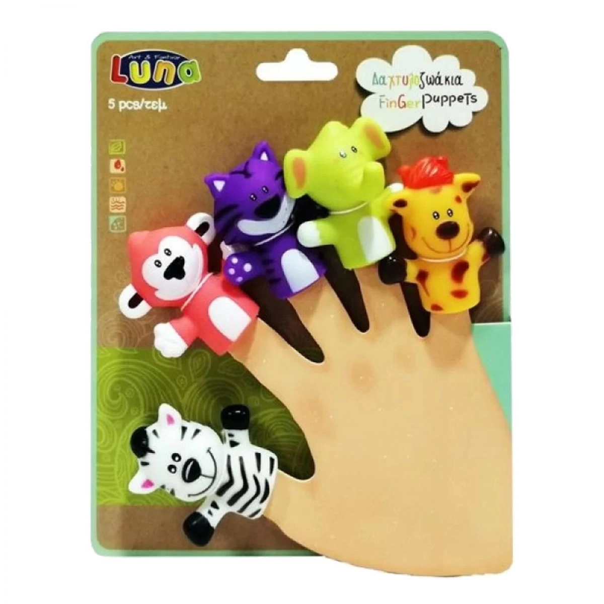 LUNA FINGERNAILS UNICORNS 750989 (5 PCS)