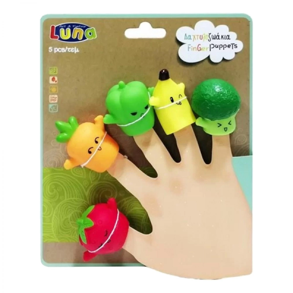 LUNA FINGERNAILS UNICORNS 750989 (5 PCS)
