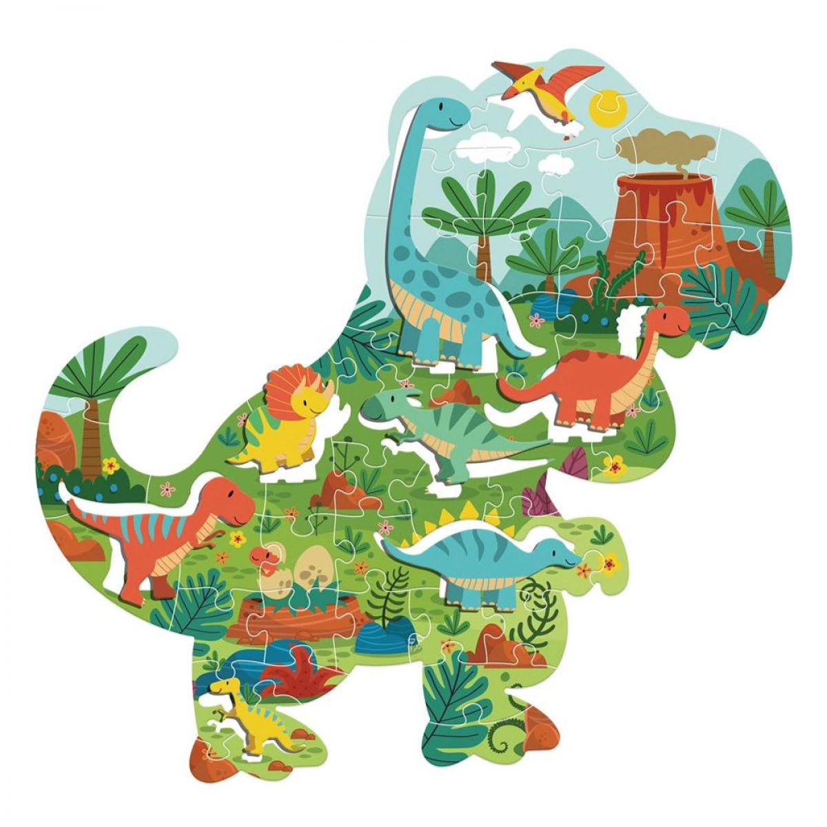 LUNA PUZZLE ΔΕΙΝΟΣΑΥΡΟΙ (48 ΤΕΜΑΧΙΑ - 25Χ35 ΕΚΑΤΟΣΤΑ) 622474