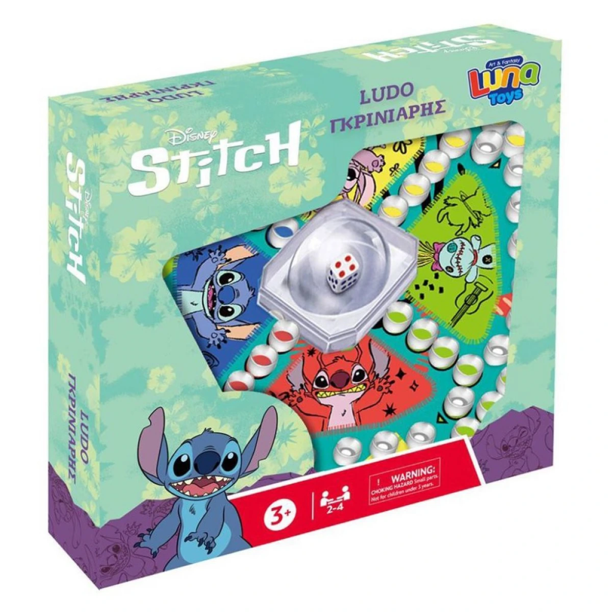LUNA ΕΠΙΤΡΑΠΕΖΙΟ ΠΑΙΧΝΙΔΙ POP UP ΓΚΡΙΝΙΑΡΗΣ LILO & STITCH 565147