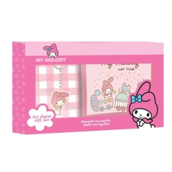LUNA ΠΟΡΤΟΦΟΛΙ ΜΕ ΜΠΡΕΛΟΚ ΣΕΤ ΔΩΡΟΥ MY MELODY 490214
