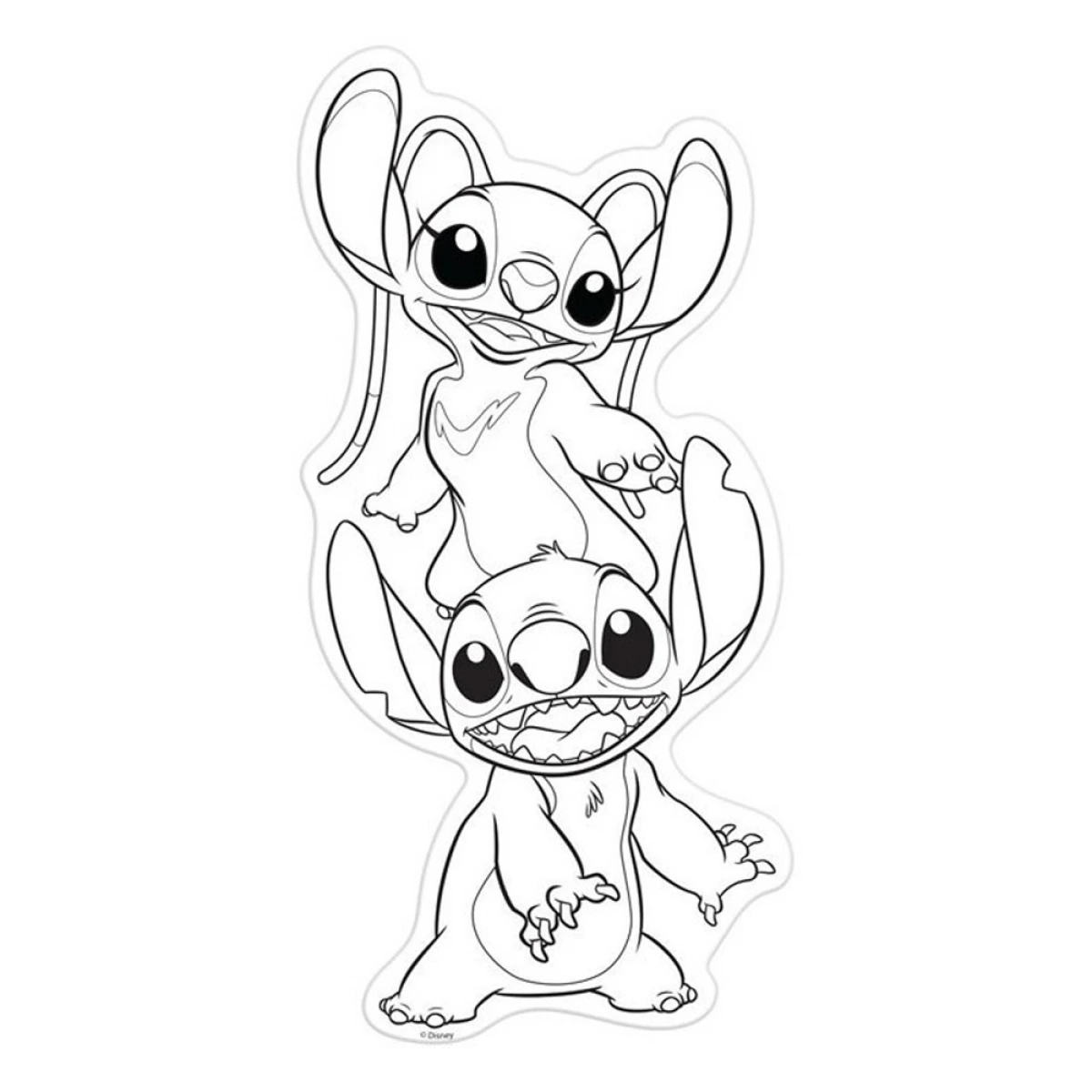 LUNA PUZZLE ΧΡΩΜΑΤΙΣΜΟΥ XL 52 TMX LILLO & STITCH NO 564692