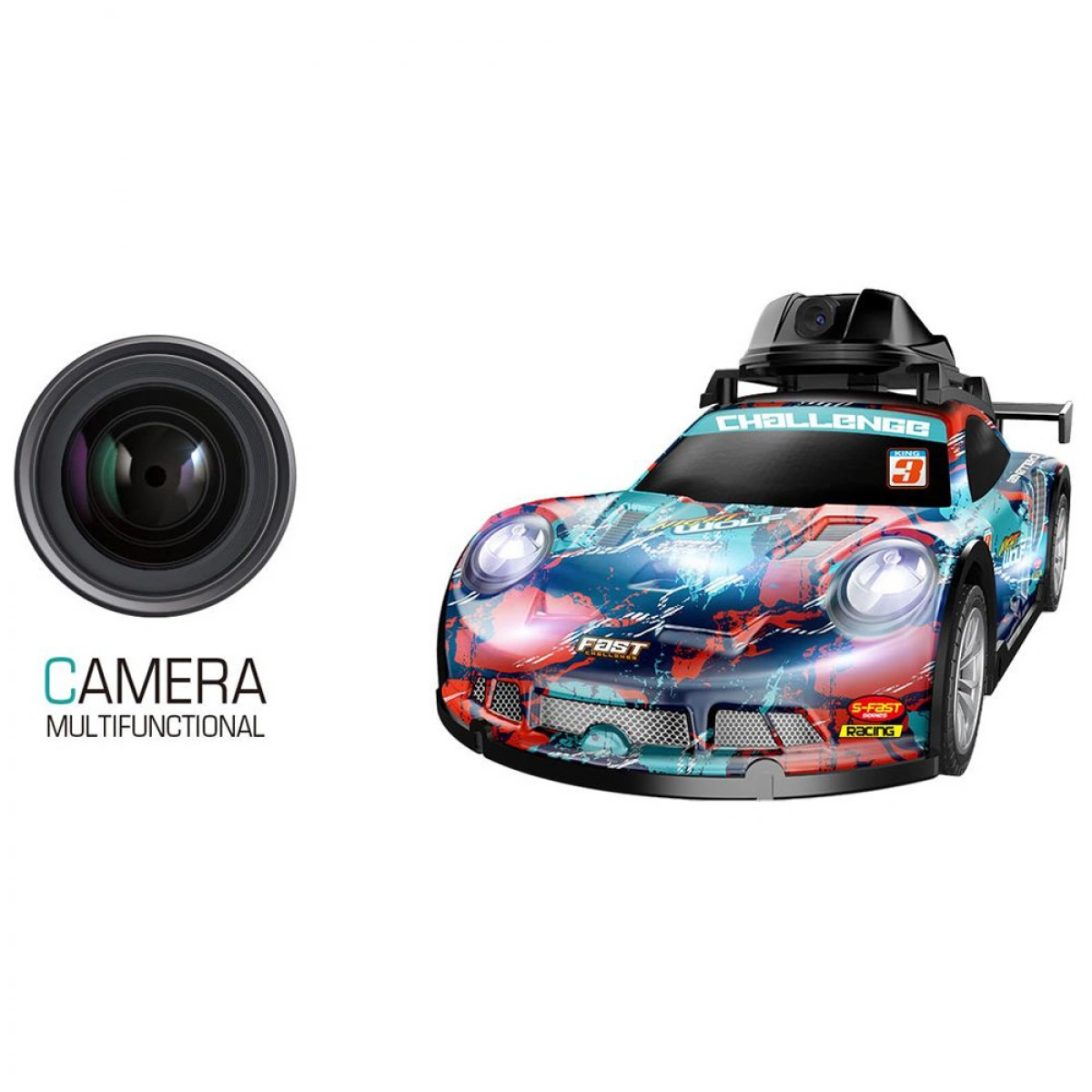 LUNA ΤΗΛΕΚΑΤΕΥΘΥΝΟΜΕΝΟ ΜΕ ΚΑΜΕΡΑ ΚΑΙ ΦΩΣ  2,4G 623287