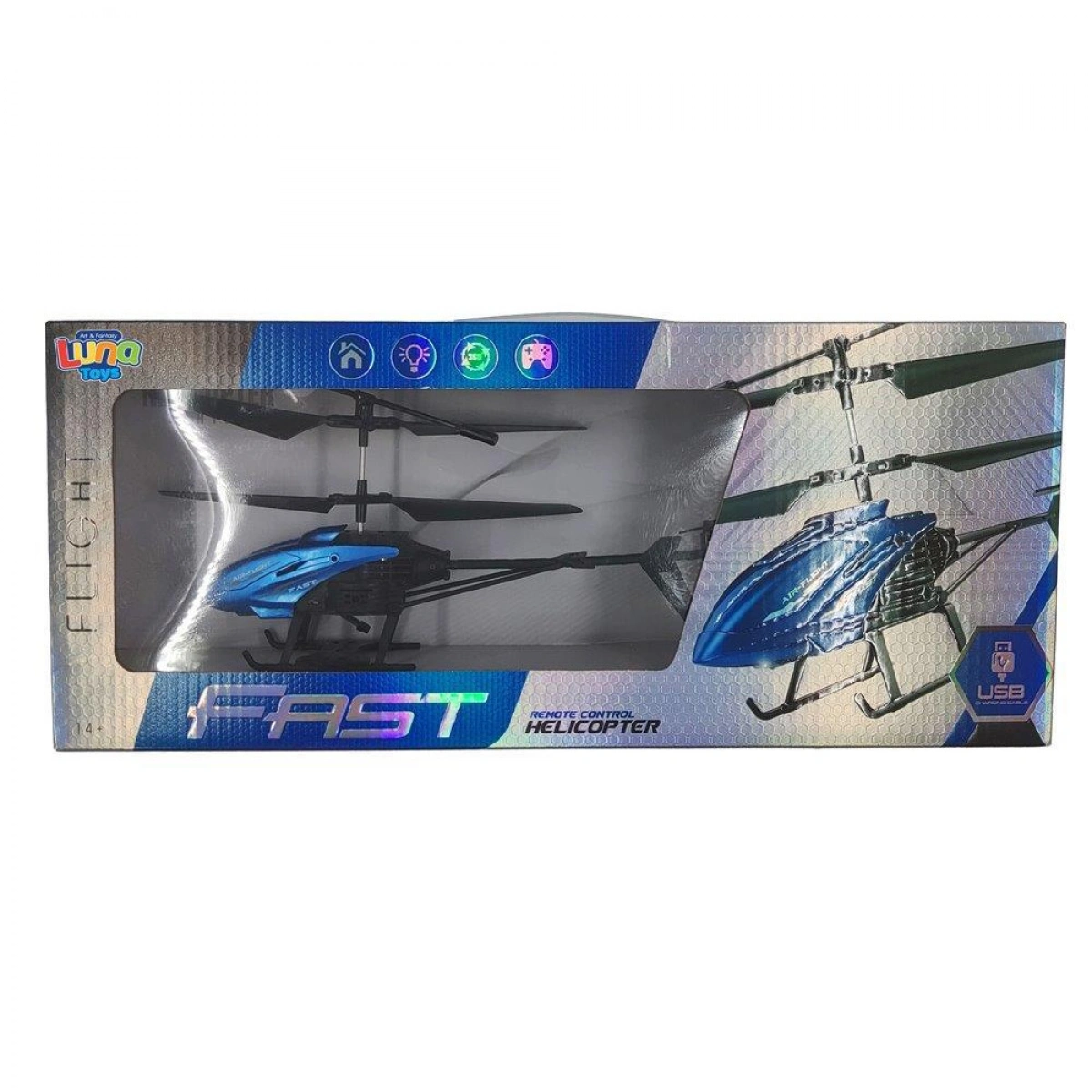 LUNA ΤΗΛΕΚΑΤΕΥΘΥΝΟΜΕΝΟ ΕΛΙΚΟΠΤΕΡΟ 2 ΧΡΩΜΑΤΑ 623290