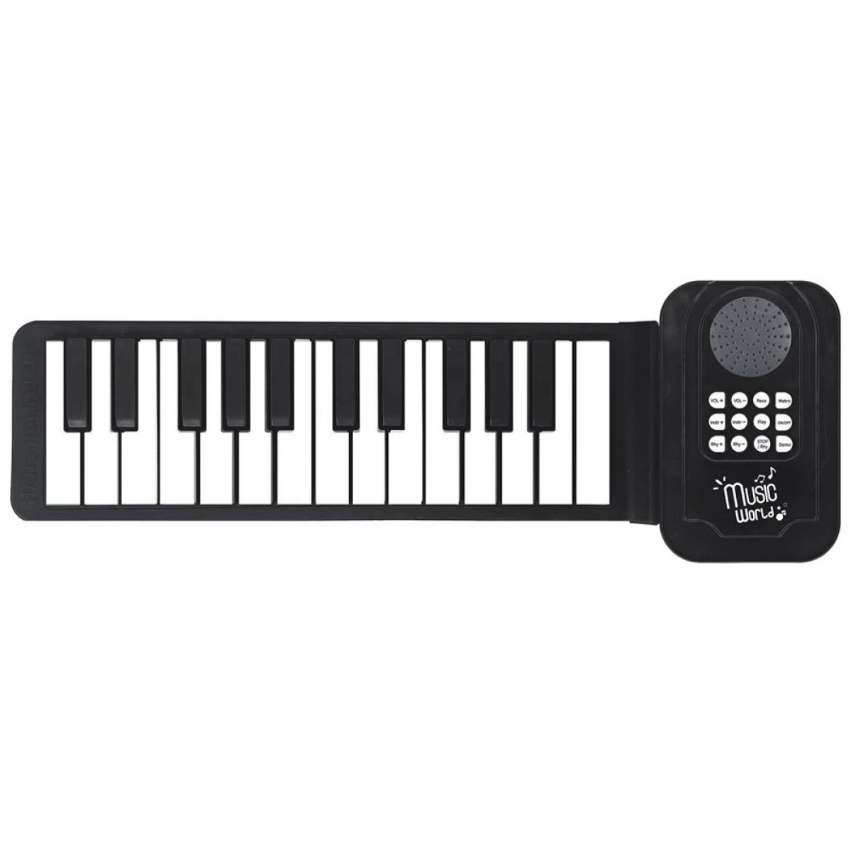 LUNA ΑΡΜΟΝΙΟ ΣΙΛΙΚΟΝΗΣ 25 ΚΛΕΙΔΙΩΝ ΑΣΠΡΟΜΑΥΡΟ ΜΕ USB 623292