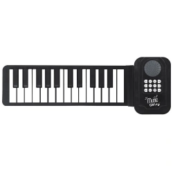 LUNA ΑΡΜΟΝΙΟ ΣΙΛΙΚΟΝΗΣ 25 ΚΛΕΙΔΙΩΝ ΑΣΠΡΟΜΑΥΡΟ ΜΕ USB 623292