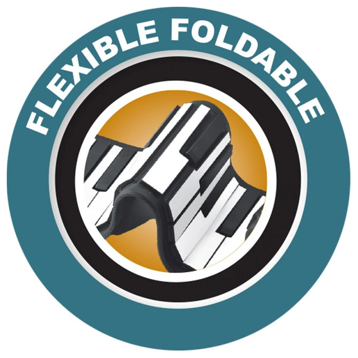 LUNA ΑΡΜΟΝΙΟ ΣΙΛΙΚΟΝΗΣ 25 ΚΛΕΙΔΙΩΝ ΑΣΠΡΟΜΑΥΡΟ ΜΕ USB 623292