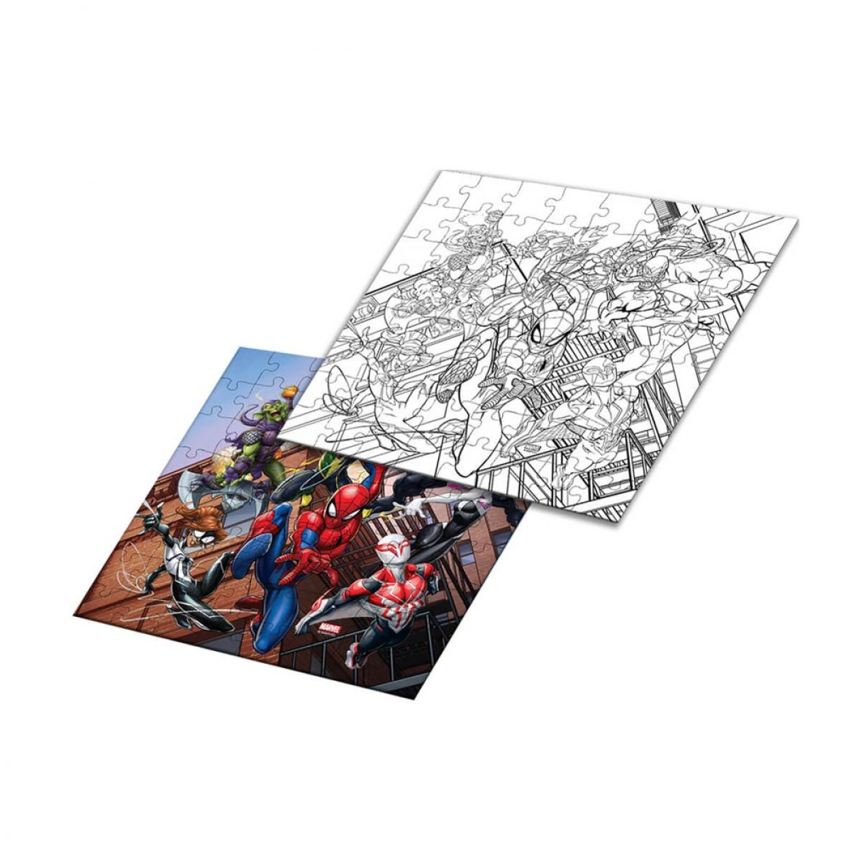 LUNA PUZZLE ΚΟΡΝΙΖΑ 64ΤΕΜ.27Χ27ΕΚ.SPIDERMAN 508710