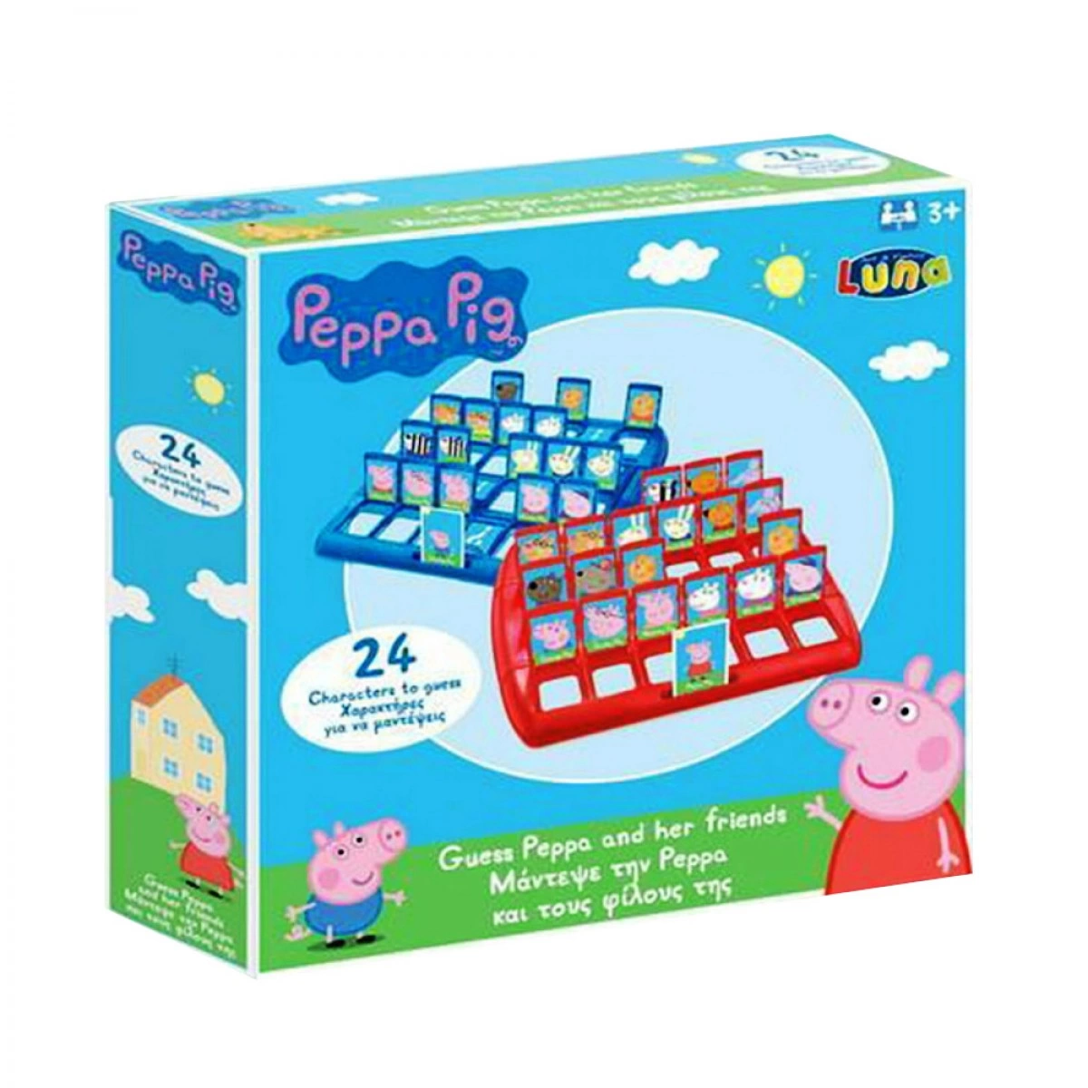 LUNA BOARD GAME GUESS PEPPA AND HER FRIENDS 000482493