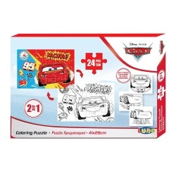 LUNA PUZZLE ΚΥΒΟΣ CARS 2 ΣΕ 1 562649 (24 ΤΜΧ.)