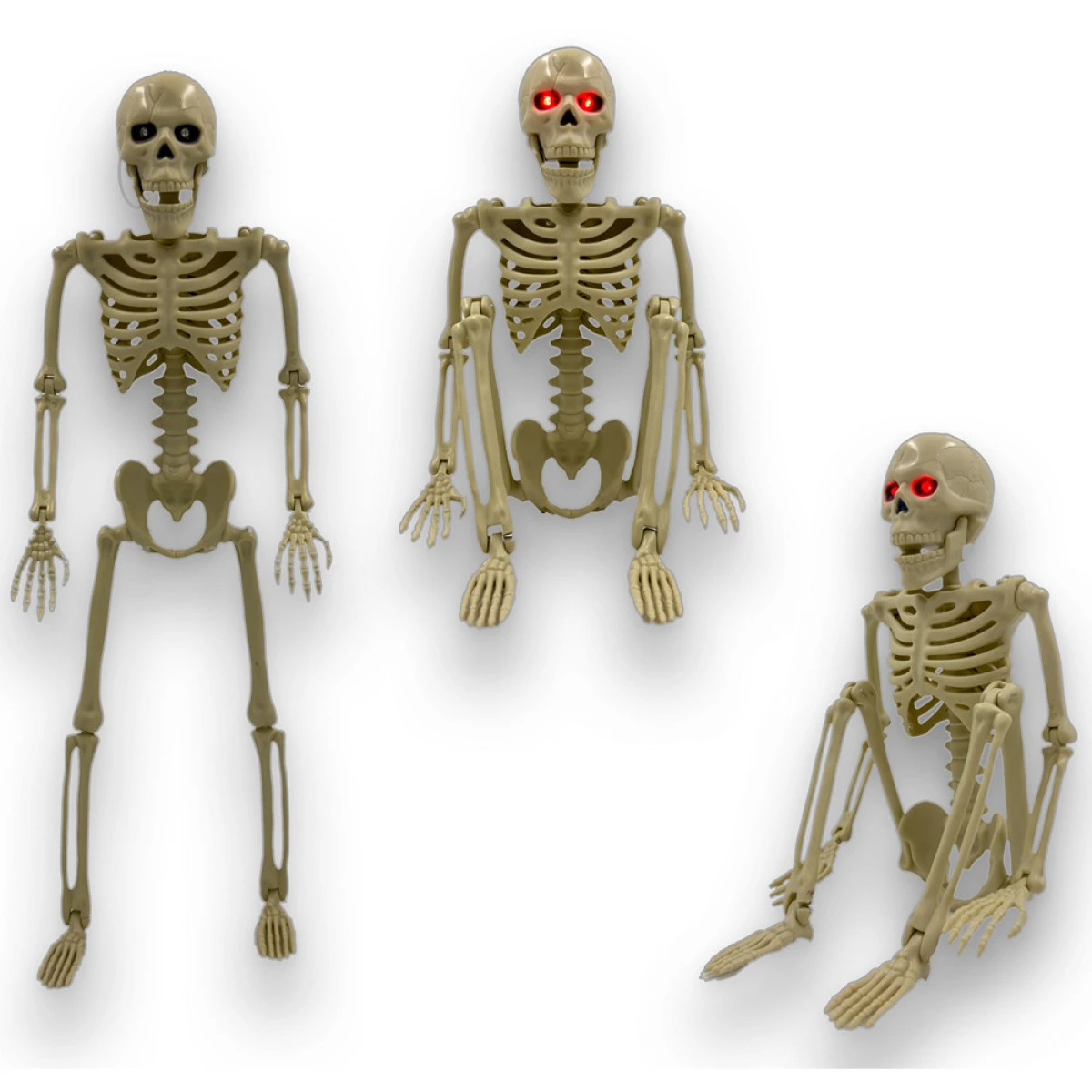 MASKARATA ΣΚΕΛΕΤΟΣ HALLOWEEN 40ΕΚ.ΜΕ ΚΟΚΚΙΝΟ ΦΩΣ ΣΤΑ ΜΑΤΙΑ KK69751