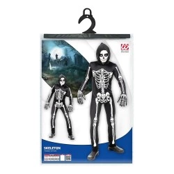 MASKARATA BLACK SKELETON COSTUM IT700067