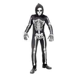MASKARATA BLACK SKELETON COSTUM IT700067