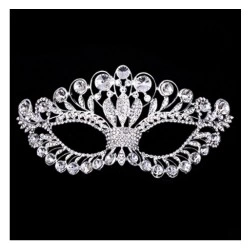 MASKARATA ΜΑΣΚΑ ΜΕΤΑΛΛΙΚΗ ΜΕ ΠΕΤΡΑΔΙΑ ΛΟΥΞ Α0460