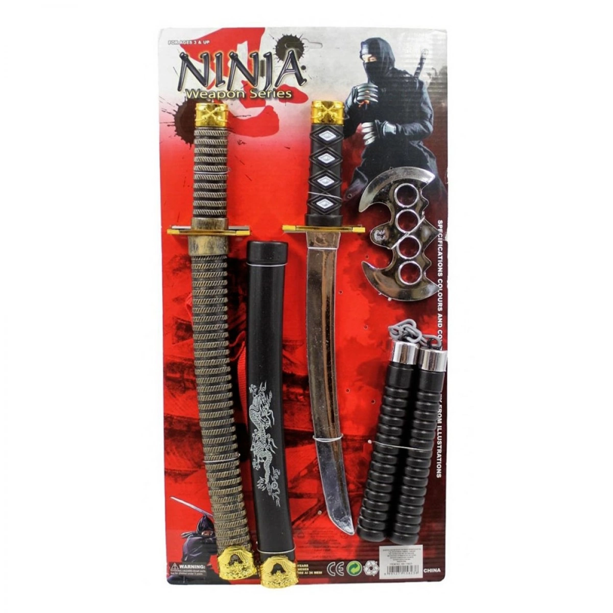 MASKARATA NINJA SET ΚΚ15823