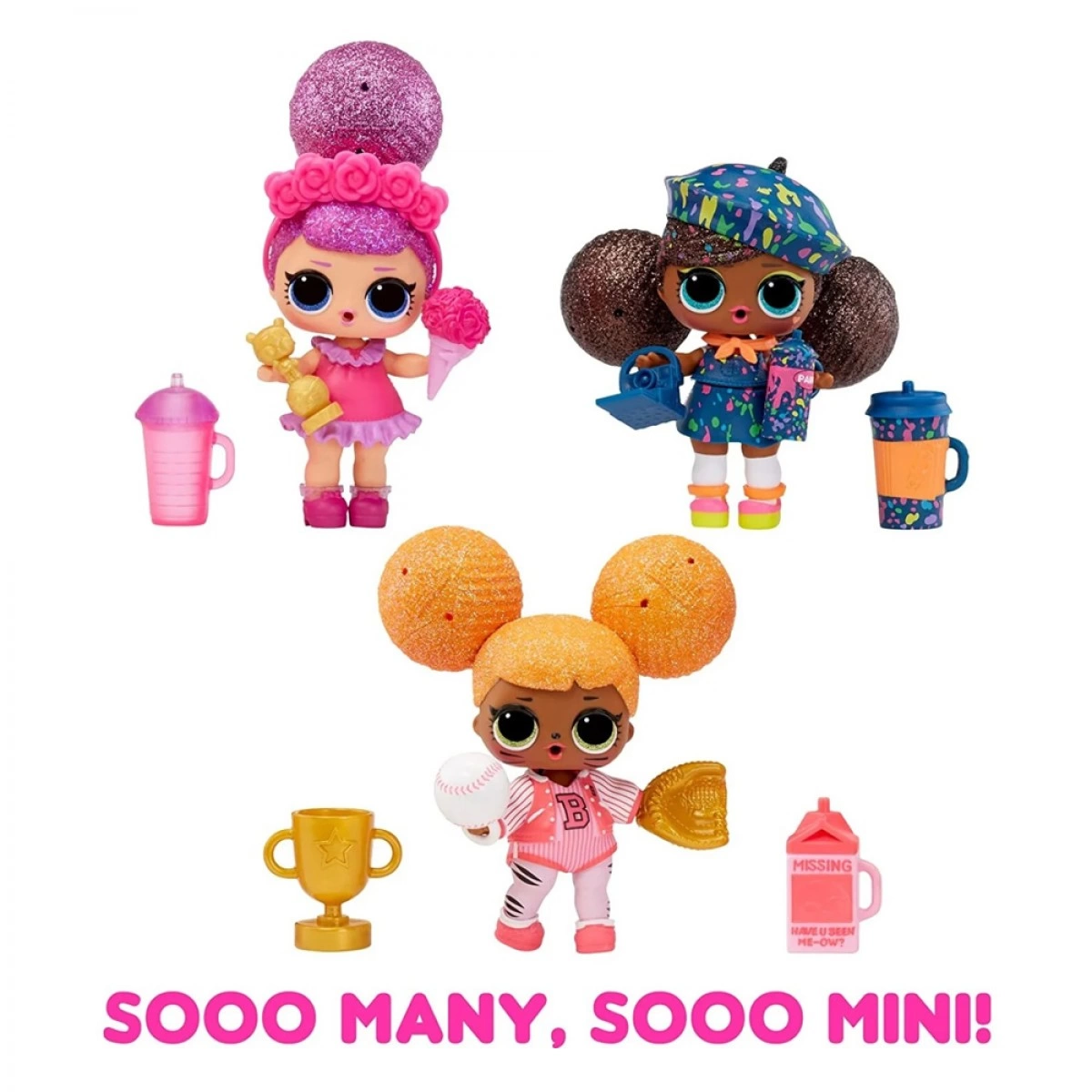 MGA ENTERTAINMENT L.O.L. SURPRISE SOOO MINI ΚΟΥΚΛΑ - DISPLAY (33 ΤΕΜΑΧΙΑ) 590187