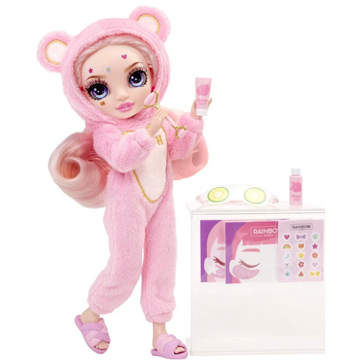 MGA ENTERTAINMENT RAINBOW HIGH JUNIOR PJ PARTY ΚΟΥΚΛΑ - BELLA PARKER (PINK) 503675