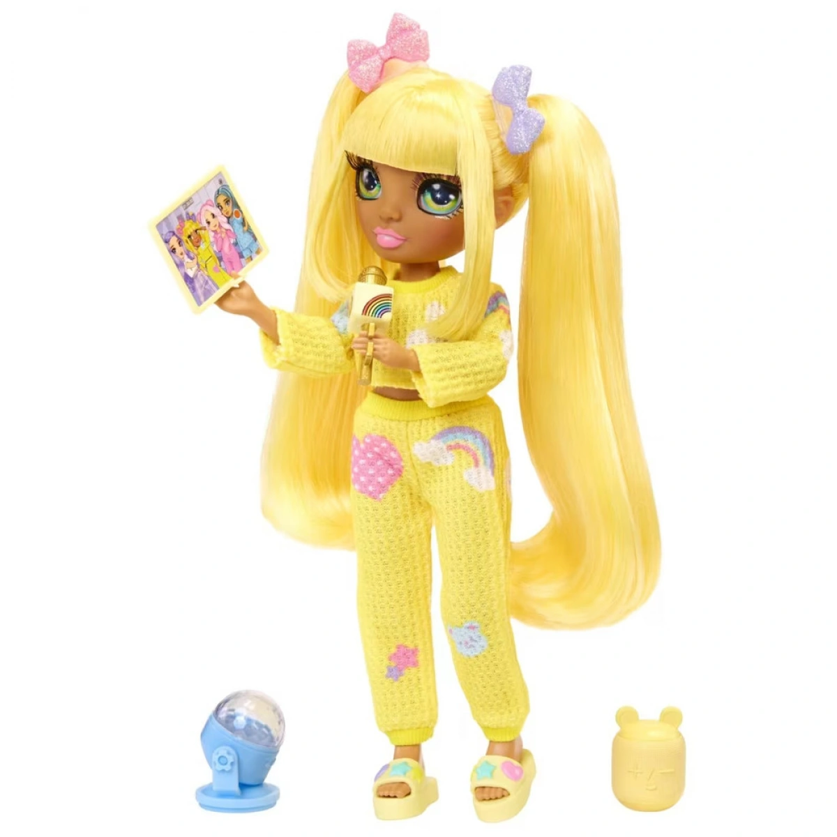 MGA ENTERTAINMENT RAINBOW HIGH JUNIOR PJ PARTY ΚΟΥΚΛΑ - SUNNY MADISON (YELLOW) 503682