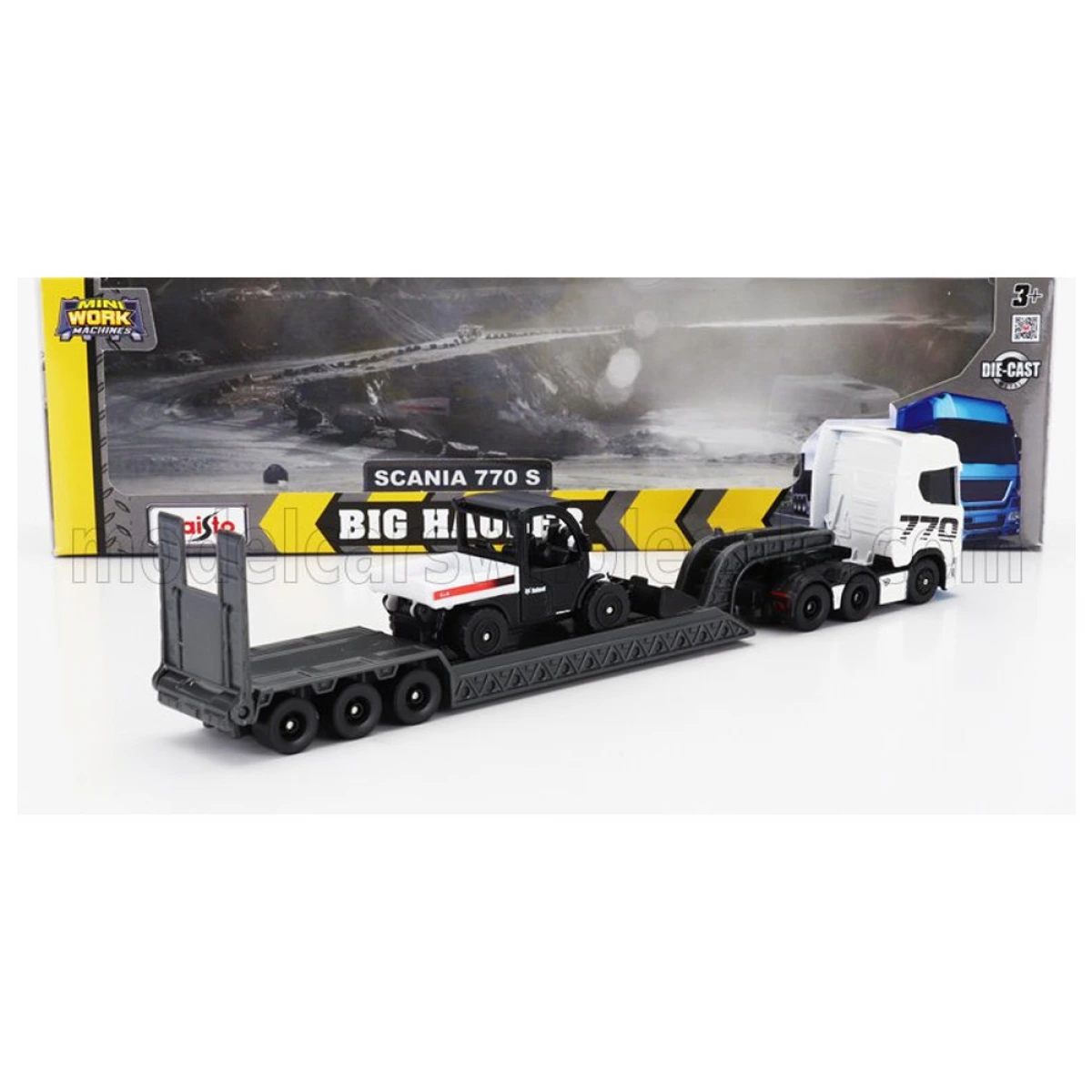 MAISTO MINI WORK MACHINES-BIG HAULER  SCANIA 770 S 48/11681