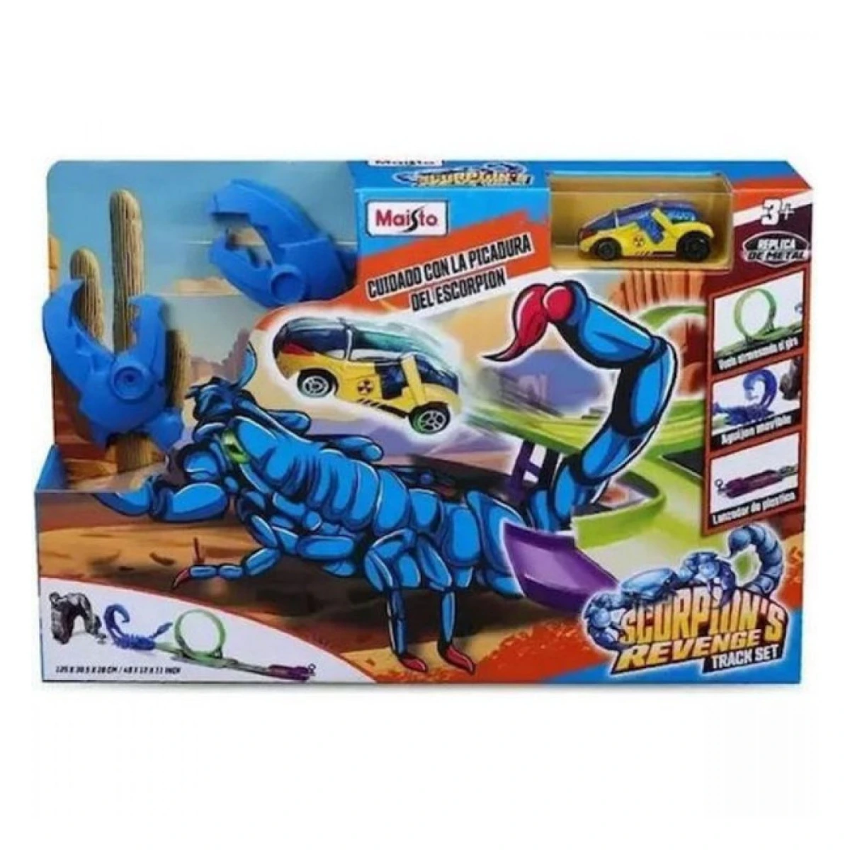 MAISTO SCORPION`S REVENGE TRACK SET 48/12582