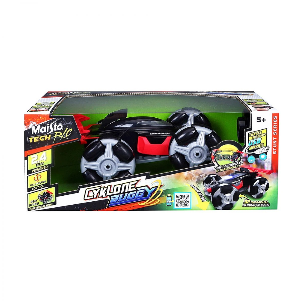 MAISTO TECH CYCLONE BUGGY REMOTE CONTROLLED CAR 82241