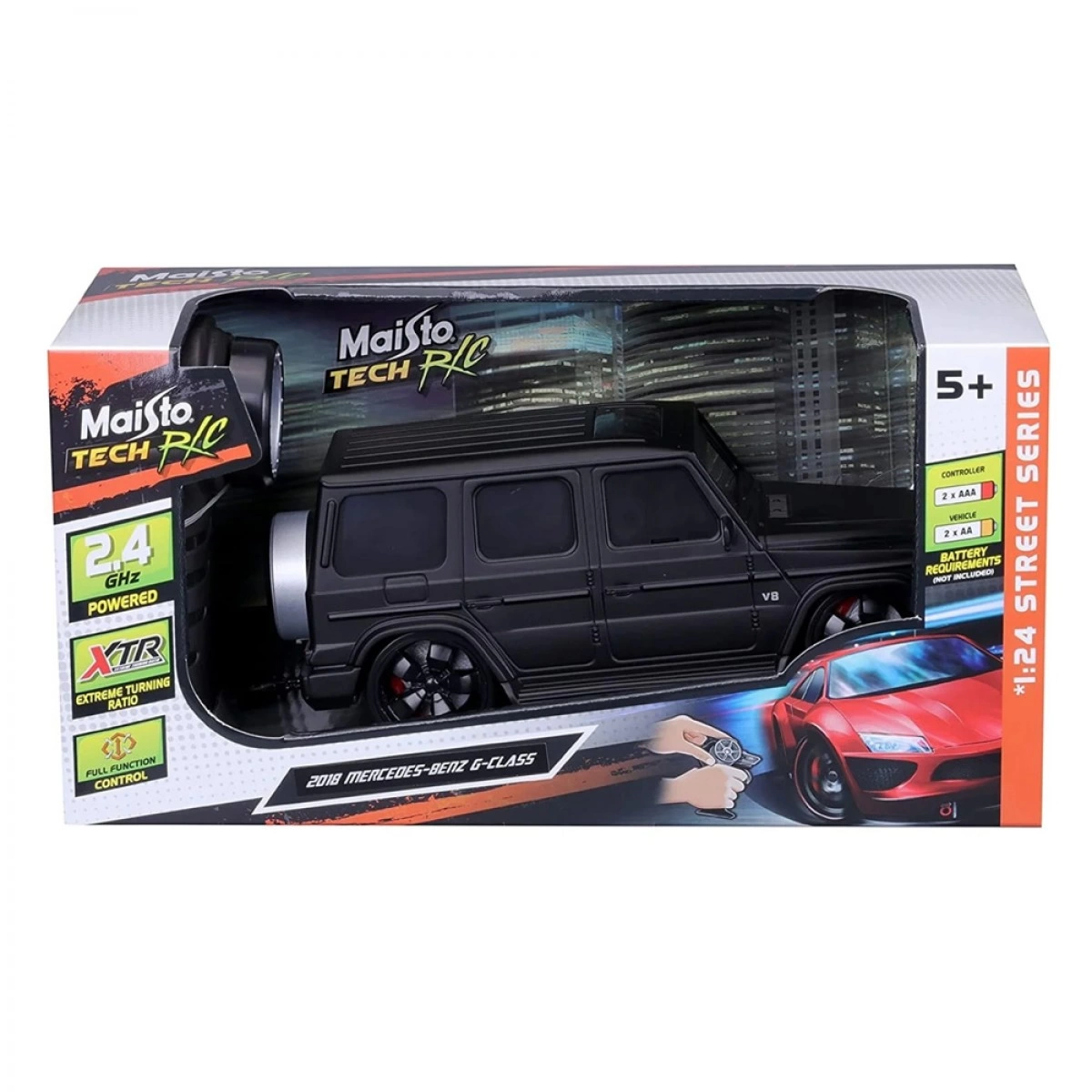 MAISTO TECH STREET CARS 1:24 MERCEDES-BENZ G-CLASS 81550/81526
