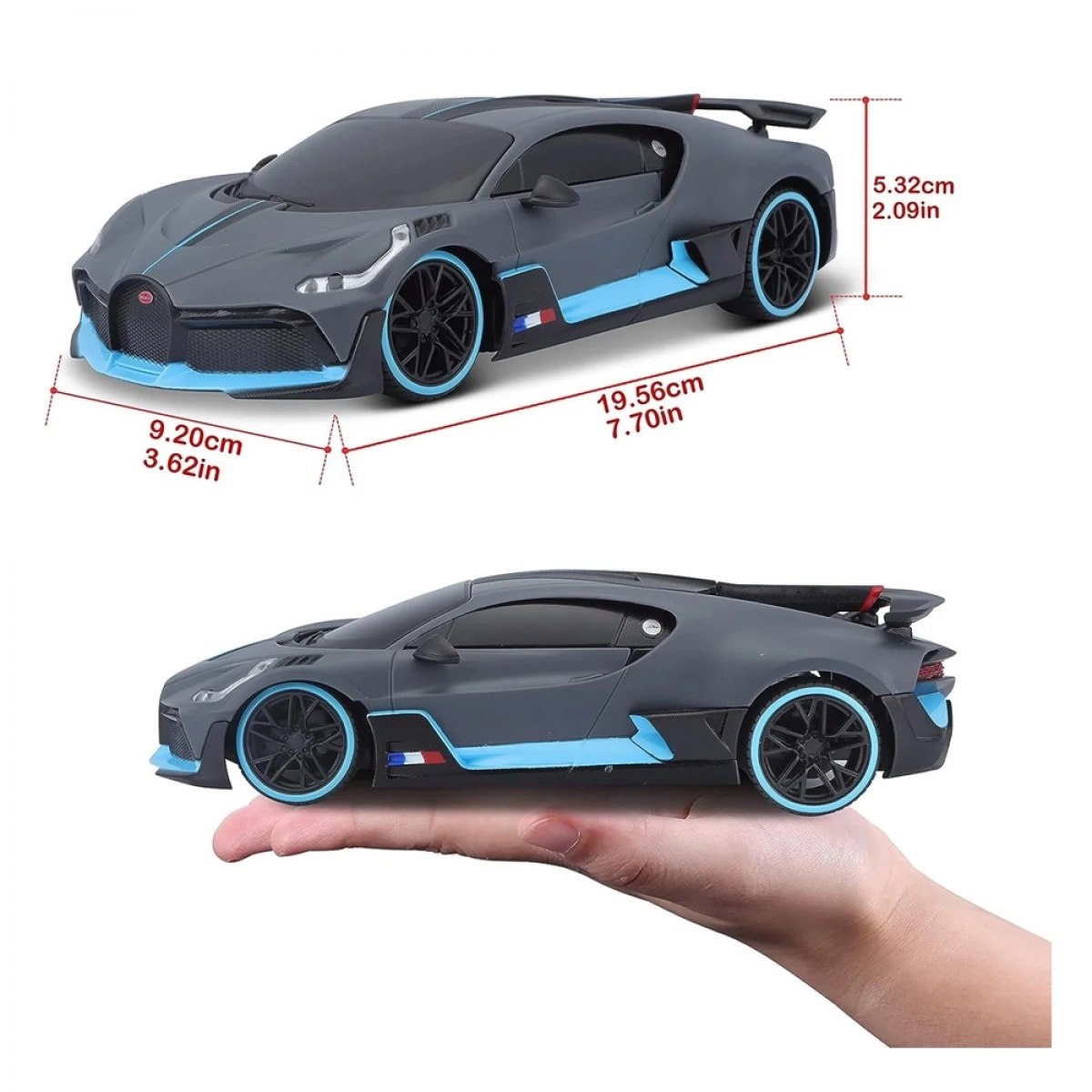 MAISTO TECH PRE CARS 1:24 R/C BUGATTI DIVO 82333
