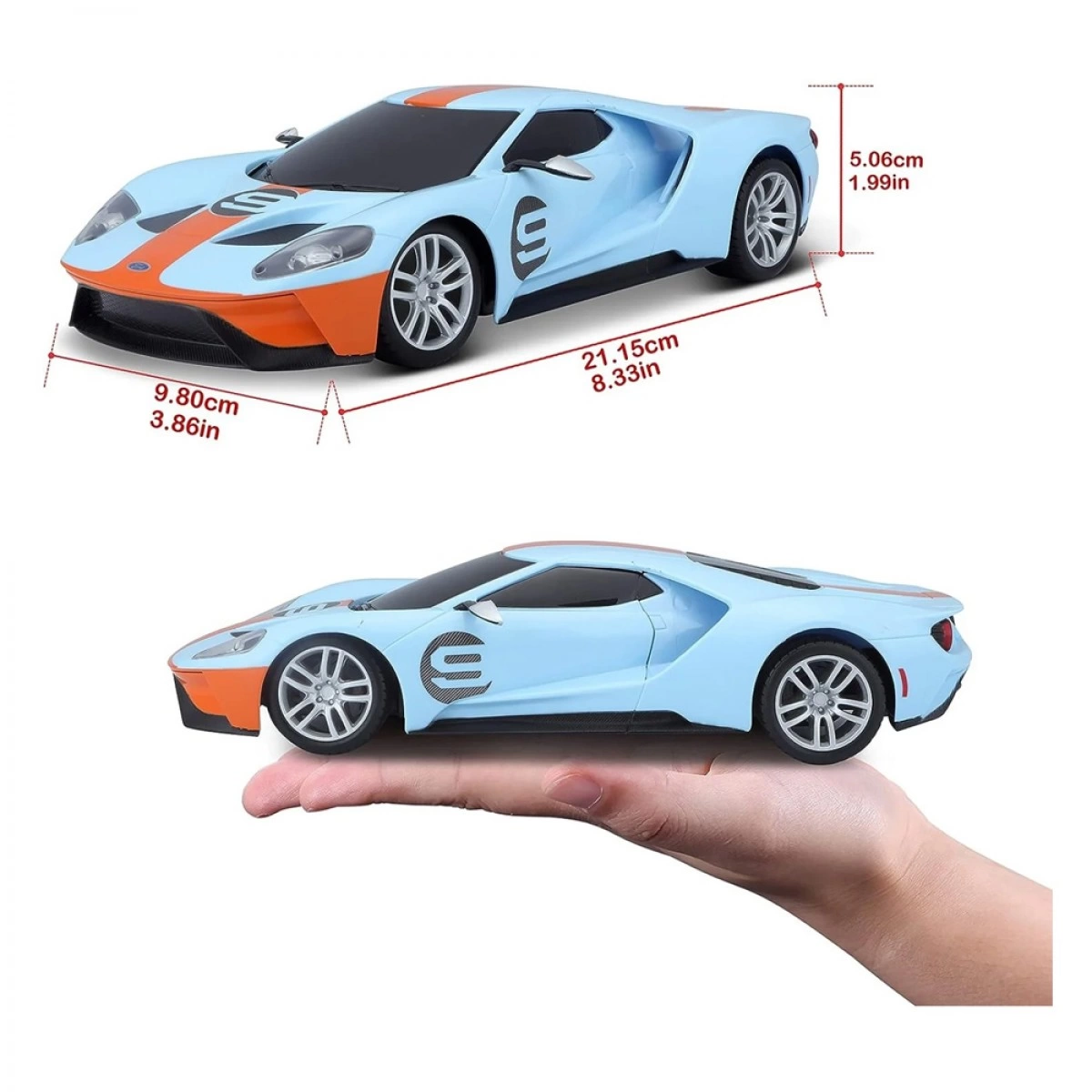MAISTO ΤΗΛΕΚΑΤΕΥΘΥΝΟΜΕΝΟ TECH PRE CARS 1:24 R/C  2019 FORD GT HERITAGE 82335