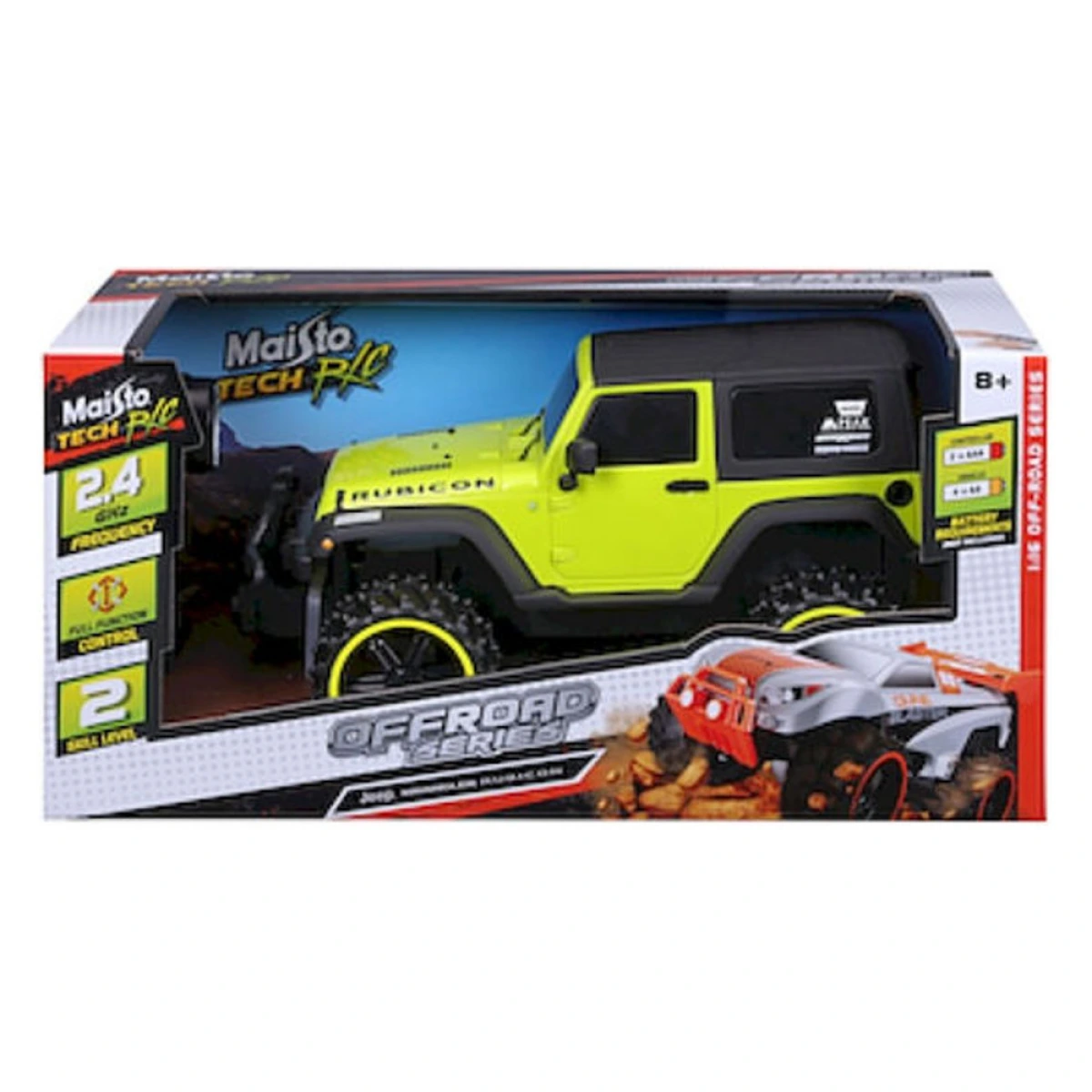 MAISTO 1:16 OFF ROAD-JEEP WRANGLER RUB 82704Y