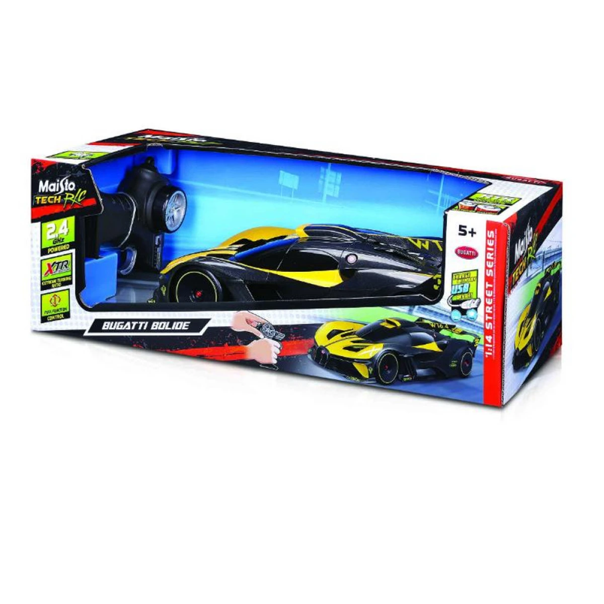 MAISTO 1:14 R/C - BUGATTI BOLIDE 82816