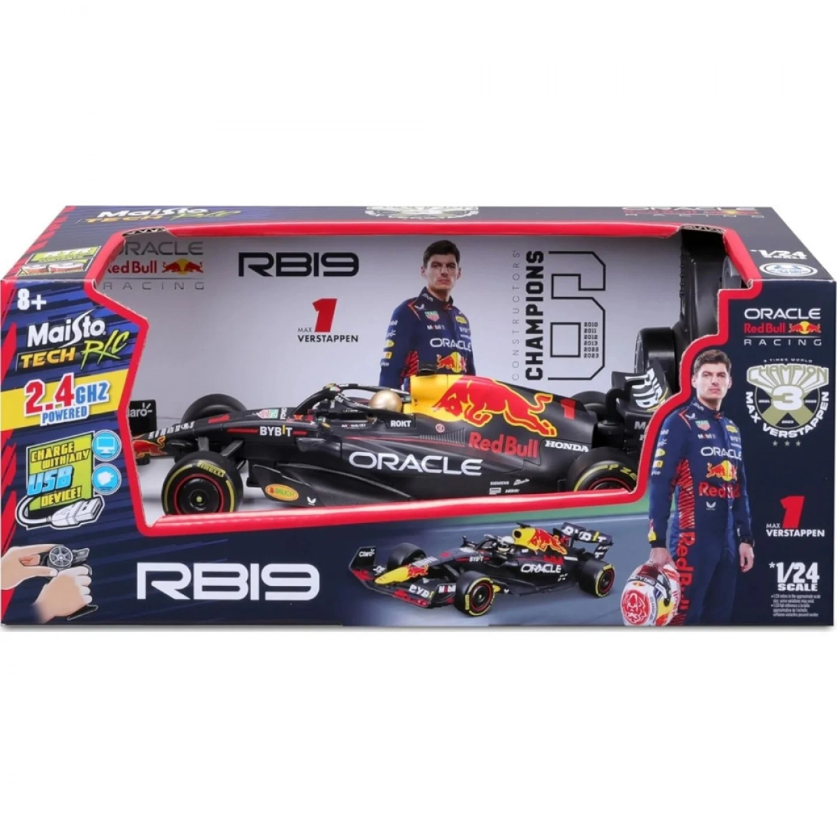 MAISTO 1:24 F1 ORACLE RED BULL RACING 82358
