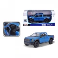 MAISTO 1:24 SE TRUCKS 2017 FORD F150 RAPTOR - BLUE 31266BU